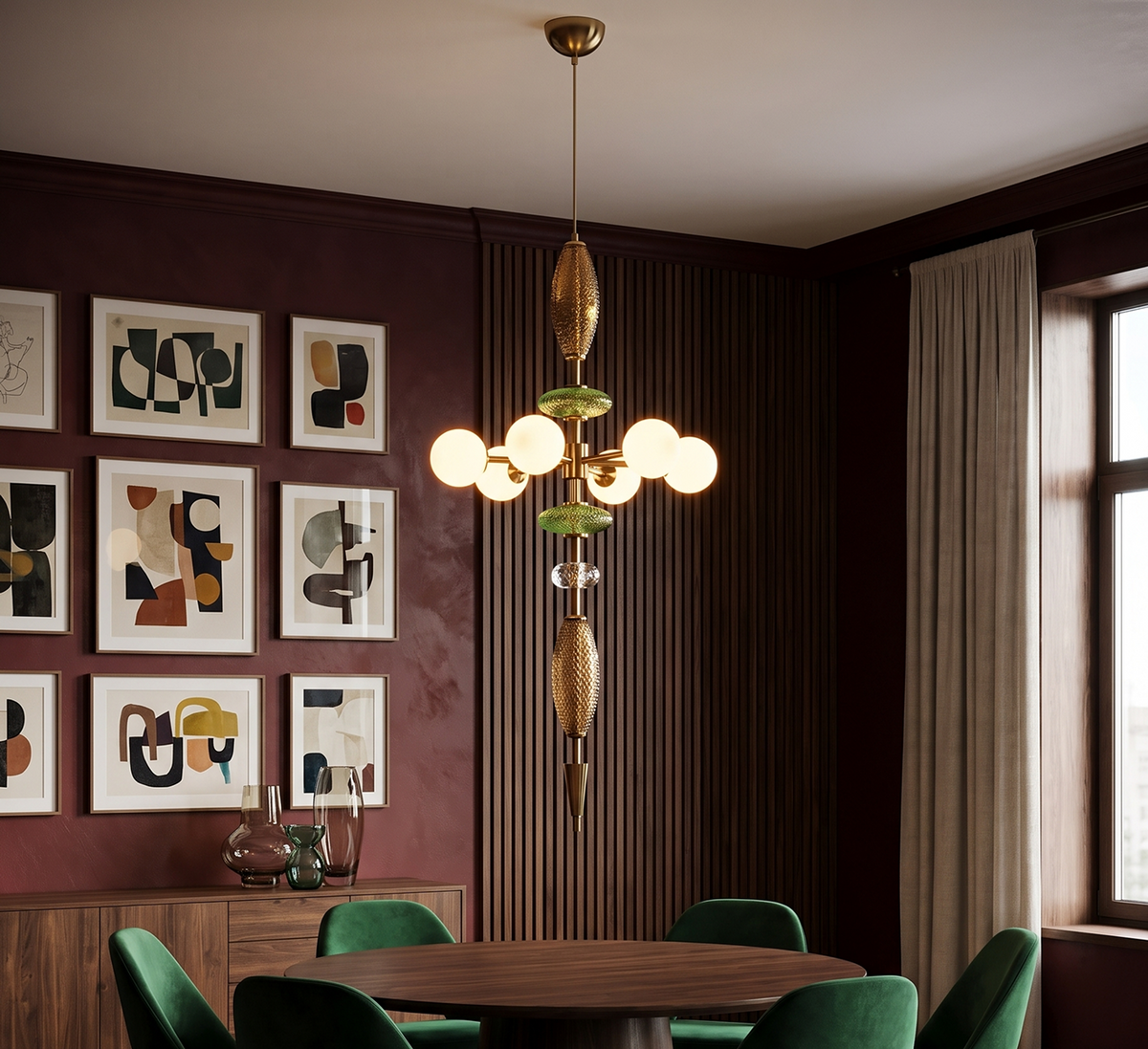 Gilt Orrery in the room