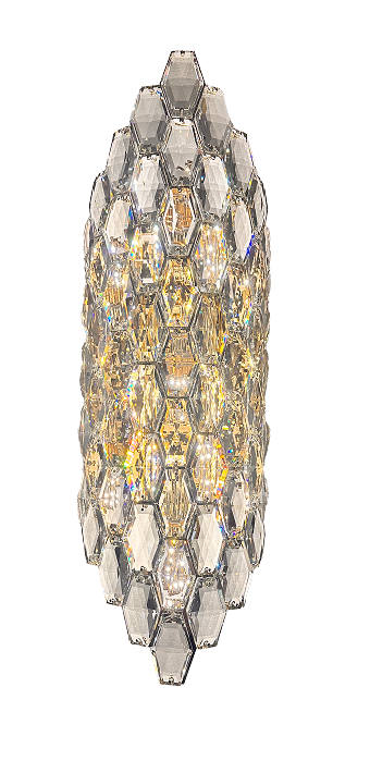 Honeycomb wall light