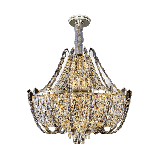Antique Gold Crown Chandelier