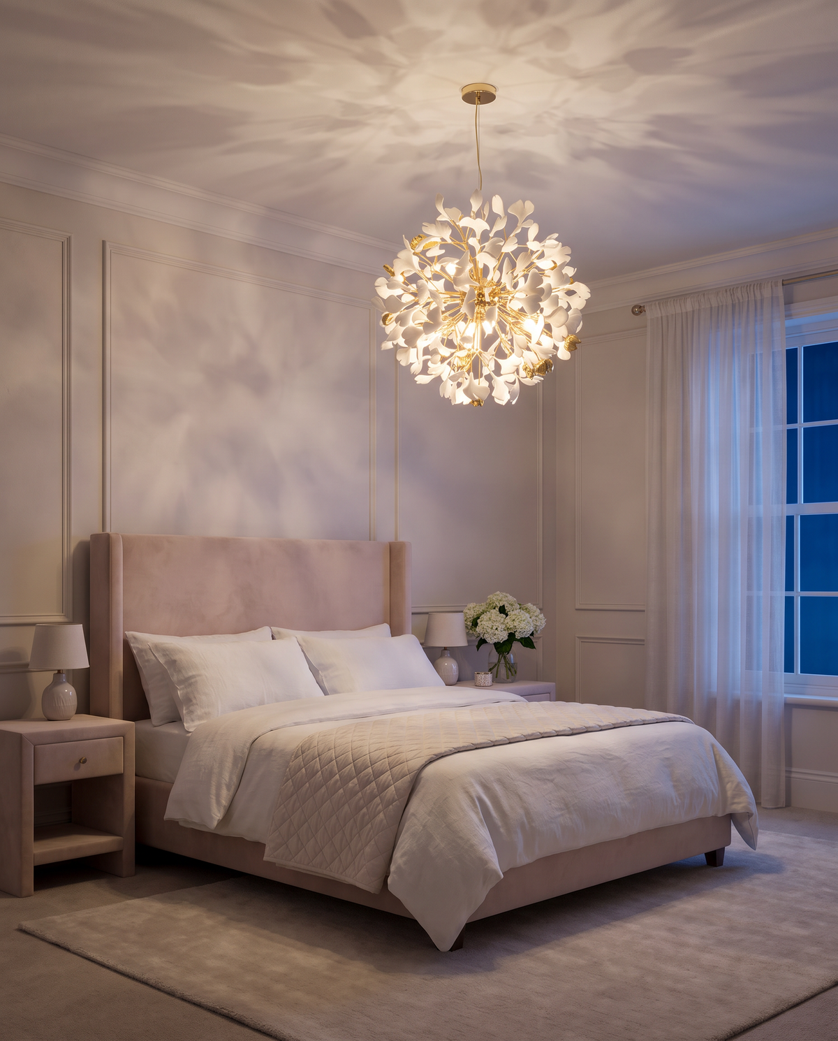 Hydrangea in the room
