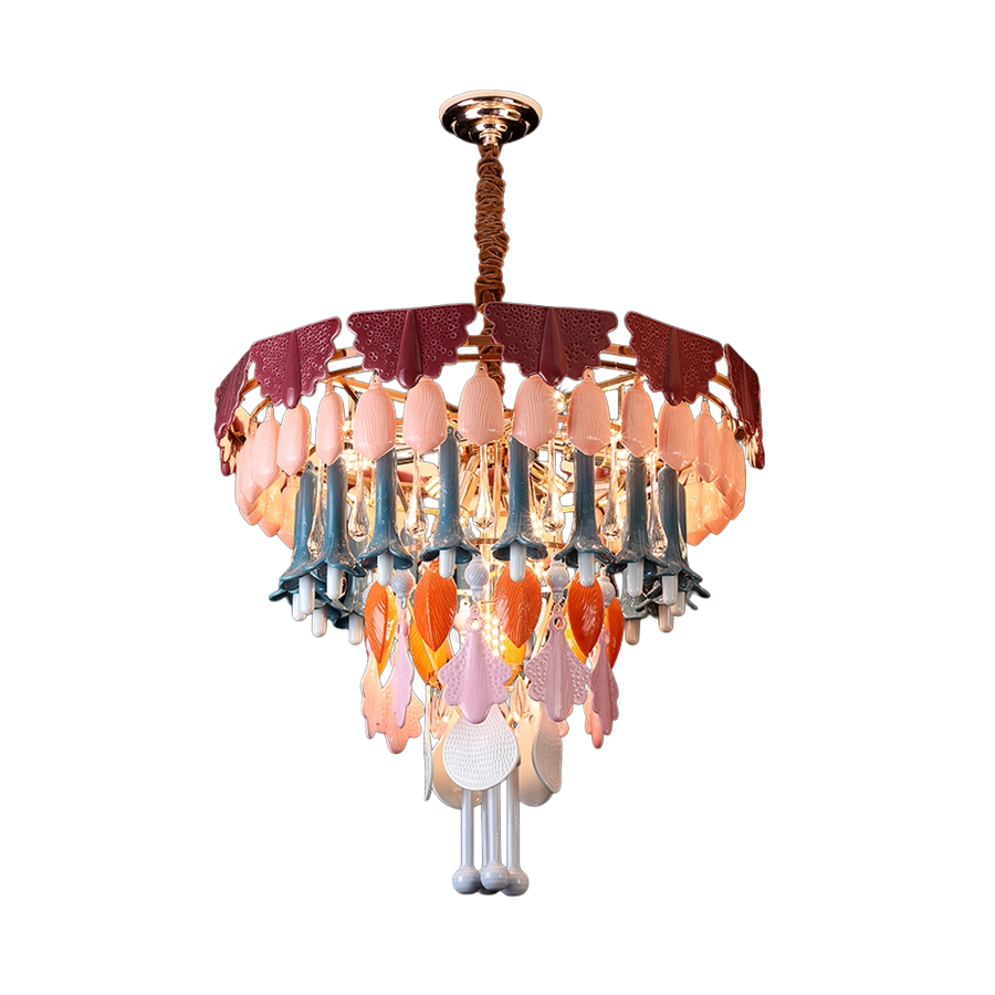 Ceramic Blossom Chandelier – chandelier