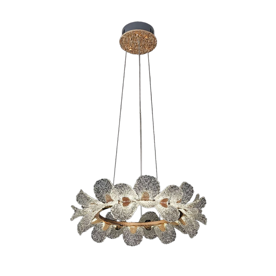 Aurelia Bloom Acrylic Chandelier