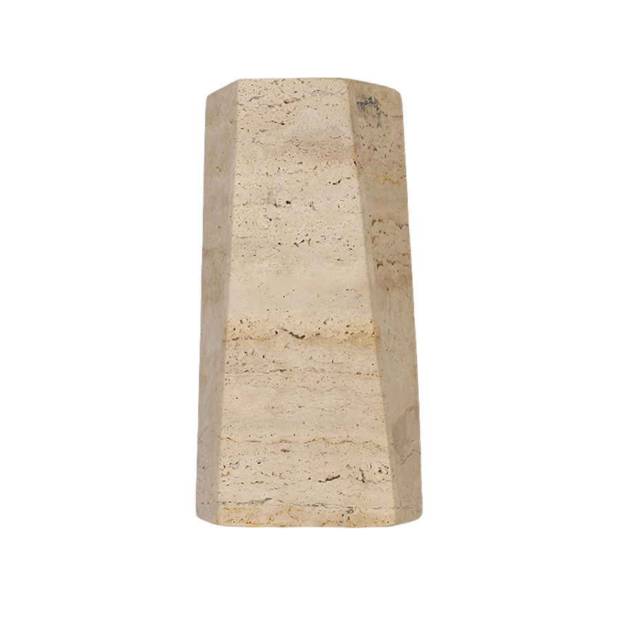 Travertine Halo Wall Lamp