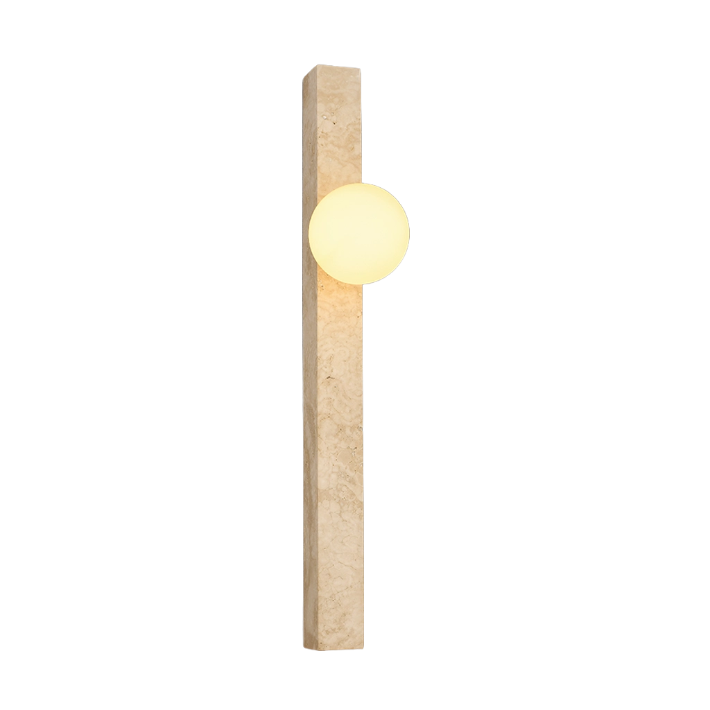 Travertine Crest Wall Lamp (C35)