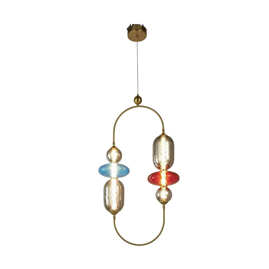 Colorful Carousel Warm White Chandelier (A1893/2)