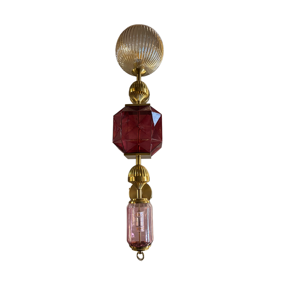 Smokestone Vertical Wall Light