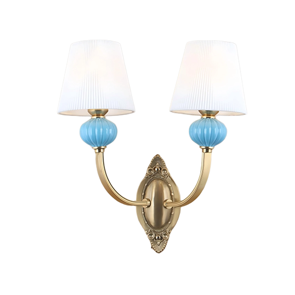 Halo Fabric Double Wall Chandelier (MB5095/2W)