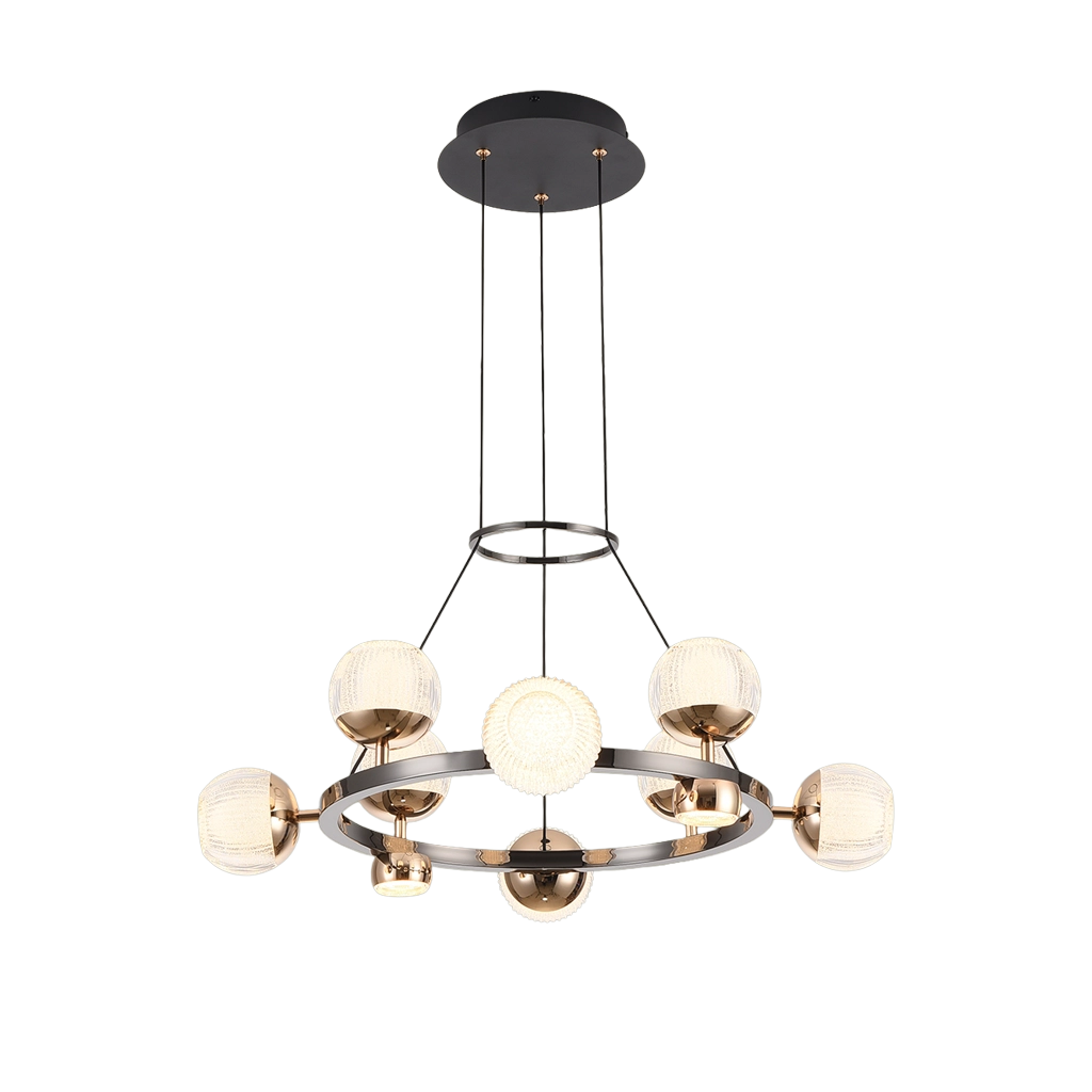 Obsidian Halo Chandelier (MD6392/650)