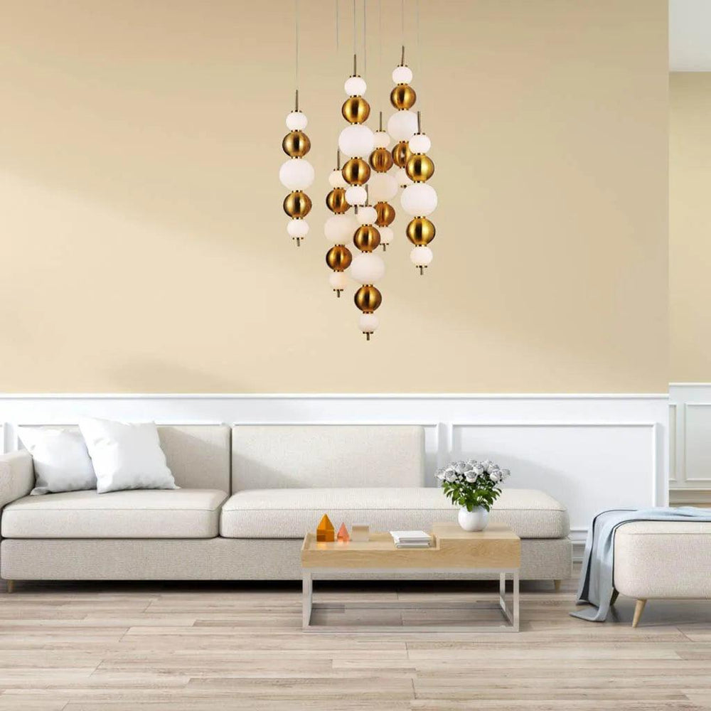 Dreamy Melody LED Light Luxe Chandelier (A1838/7)