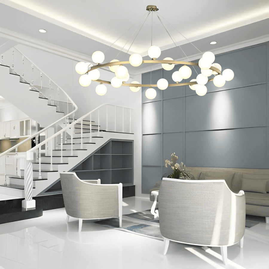Aura Chandelier by Gloss - Ashoka Lites