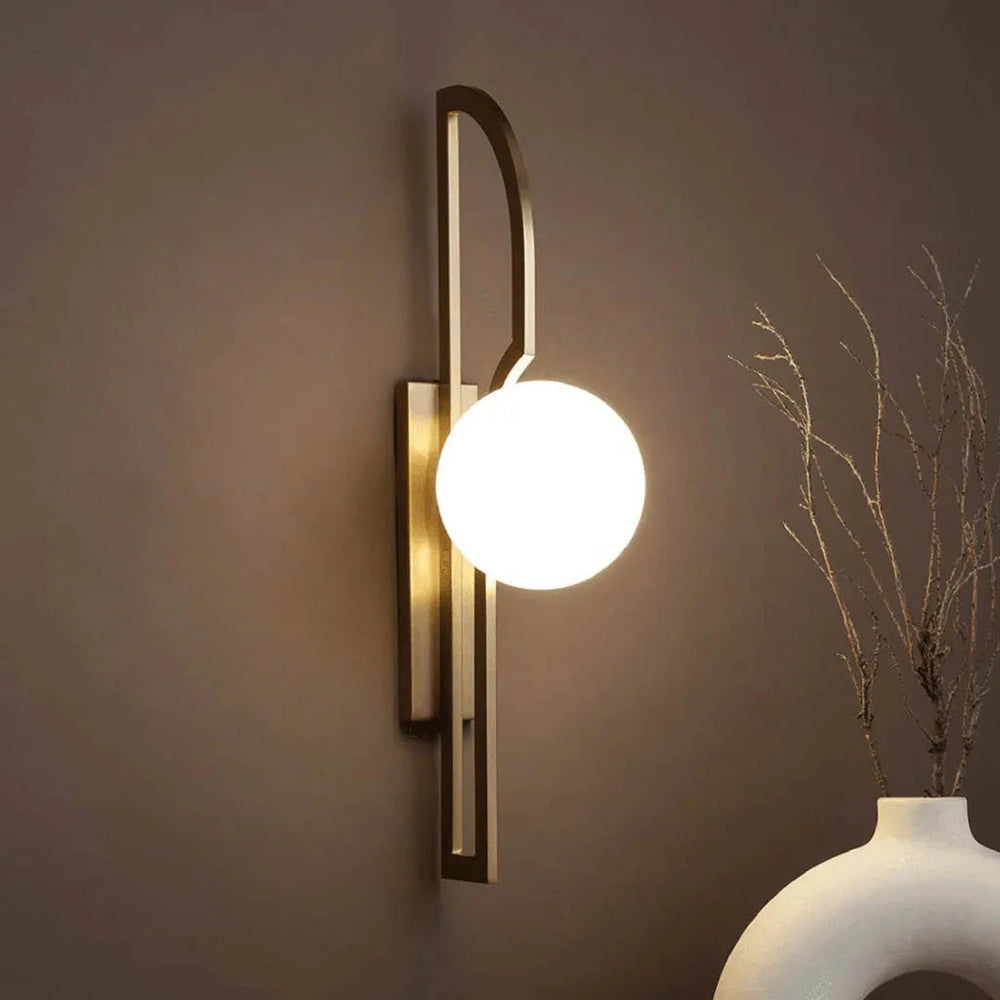 Twisty Orb Warm White Indoor Wall Light (B5281-B)