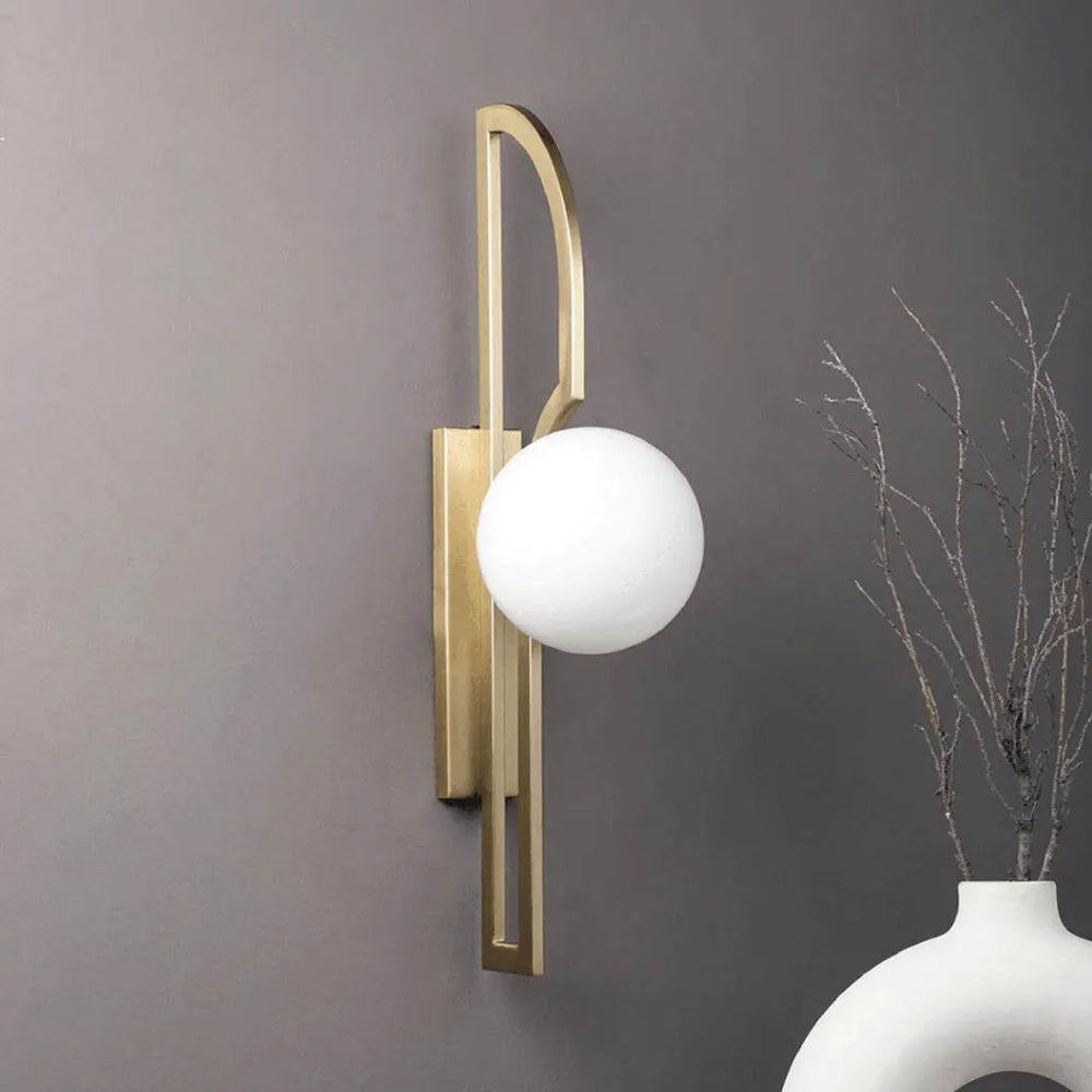 Twisty Orb Warm White Indoor Wall Light (B5281-B)