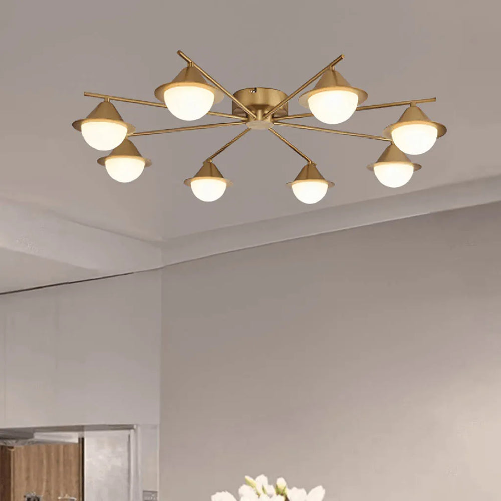 
                      
                        Gilded Galaxy Living Room Chandelier (C0716-8A)
                      
                    