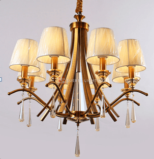 Chandelier by Gloss (D2022-8) - Ashoka Lites