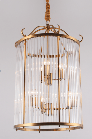 Chandelier by Gloss (D33178-3+3) - Ashoka Lites