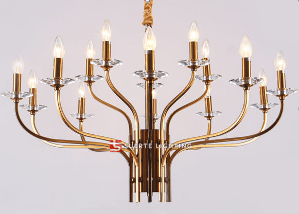 Chandelier by Gloss (D7486-10+5) - Ashoka Lites