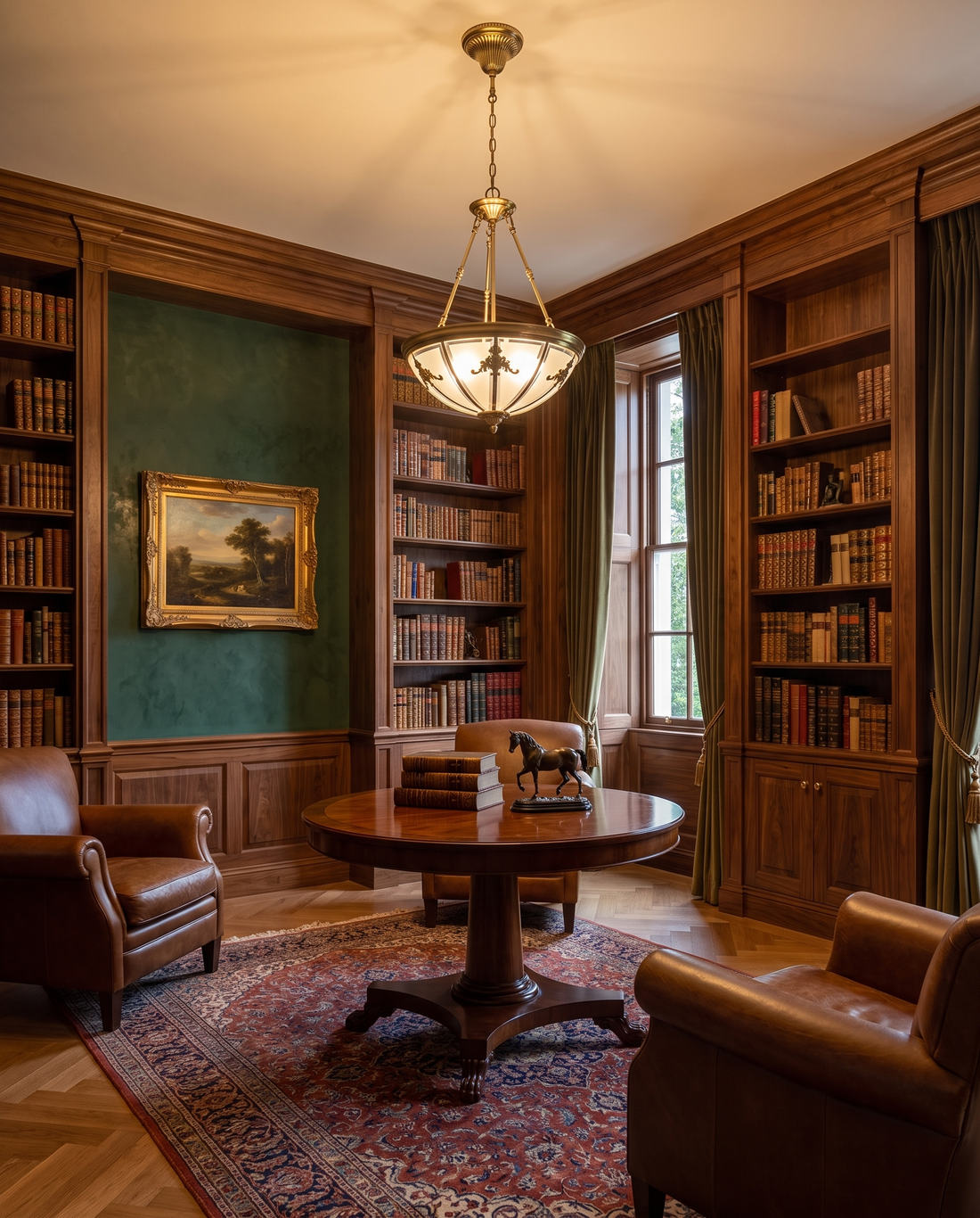 The Filigree pendant in a room setting