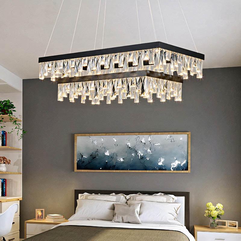 
                      
                        BUY ONLINE Luxury Nordic Crystal Chandelier by Gloss (6800/2) - Best Chandelier for Bedroom decor
                      
                    