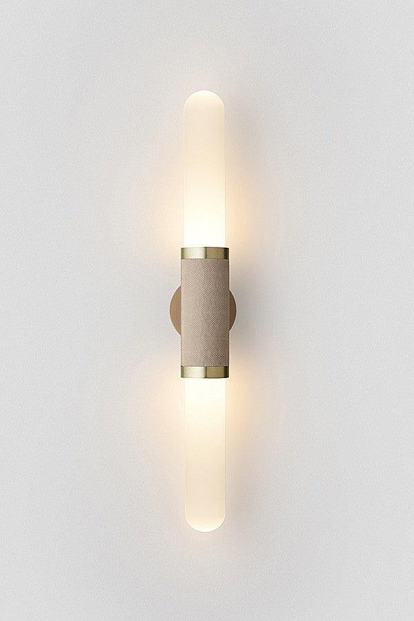 
                  
                    Iron + Acrylic Led Wall Light by Gloss (B5332) - Ashoka Lites
                  
                