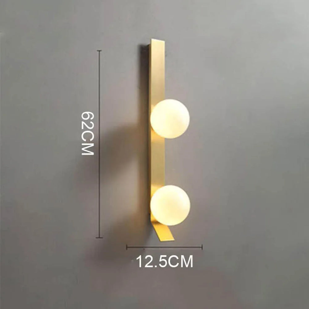 
                      
                        Dazzle Duo Golden Finish Indoor Wall Light (MB83005-2)
                      
                    