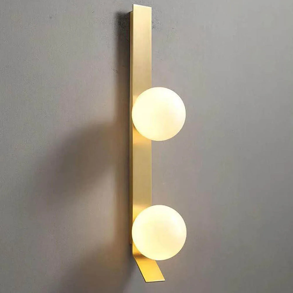 Dazzle Duo Golden Finish Indoor Wall Light (MB83005-2)