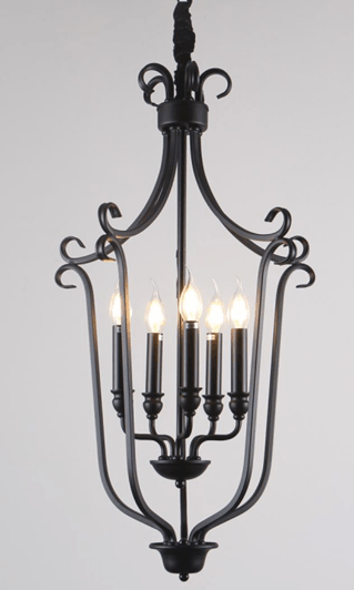 Metal Antique Chandelier by Gloss(D33132-5) - Ashoka Lites