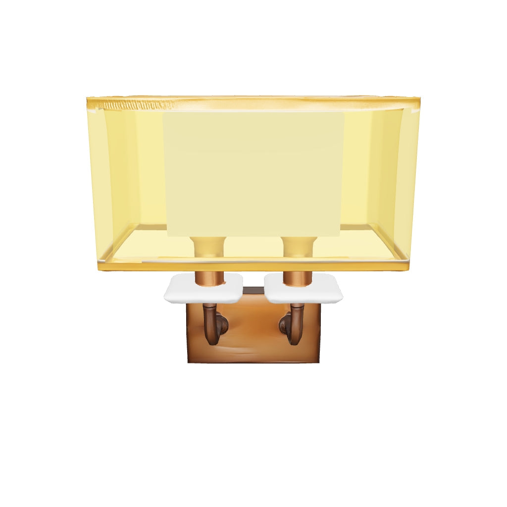RectaLume Brushed Bronze Indoor Wall Light (DB4061)