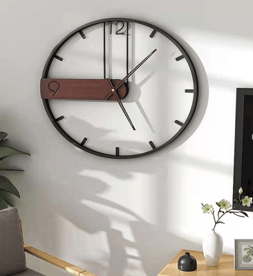 Round Shape Wall Clock by Goss (7732) - Ashoka Lites