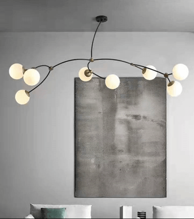 Twig-like chandelier By Gloss (9040) - Ashoka Lites