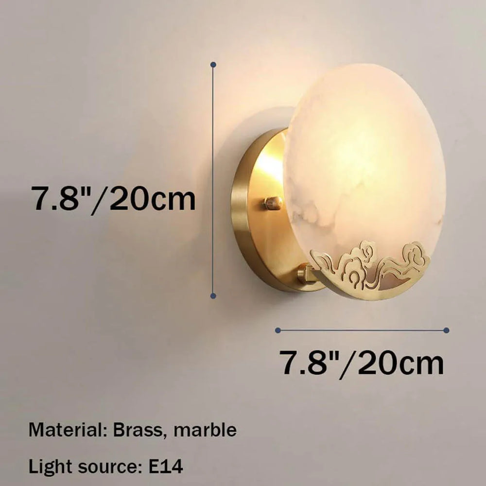 
                      
                        Gold Design Marble Bedside Wall Light by Gloss(XG7254)
                      
                    