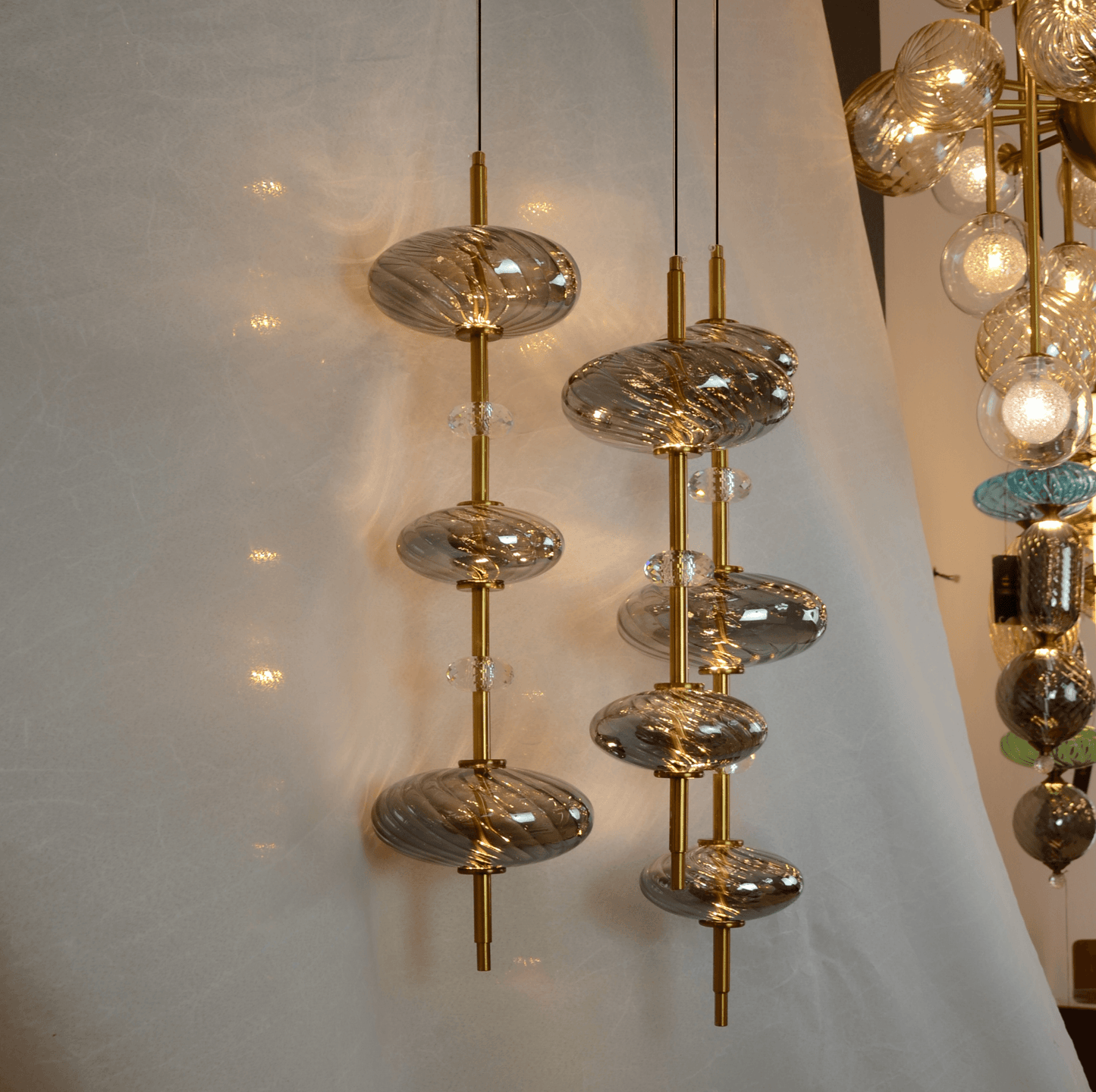 Vitreus Trafico Pendant by Gloss (A1841/C) - Ashoka Lites